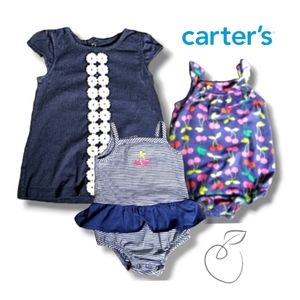 CARTER'S GIRL'S WEEKEND BUNDLE SIZE 18 MOS